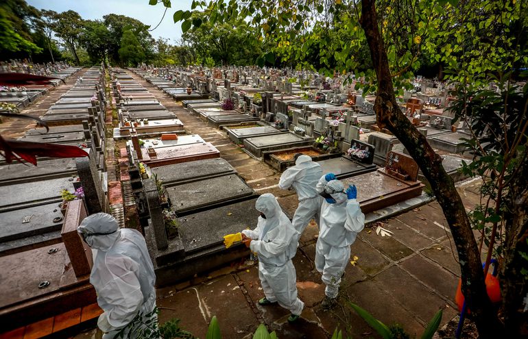 menores muertos por covid en Brasil