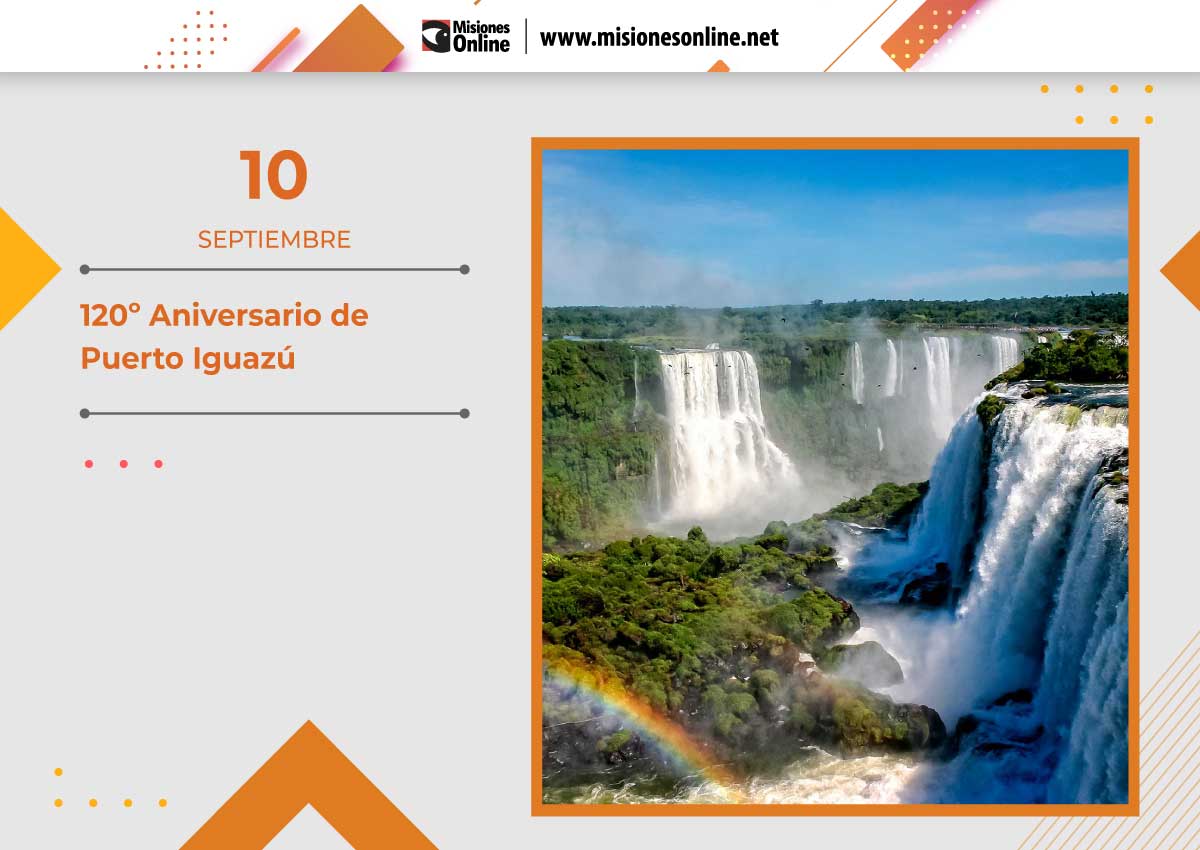 Puerto Iguazú celebra el aniversario 120