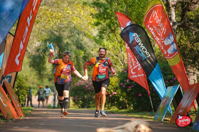 Con 800 competidores, arrancó la Ultra Maratón Yaboty en El Soberbio