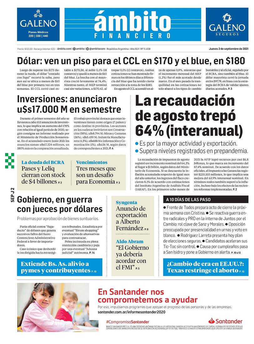 diarios de hoy en argentina