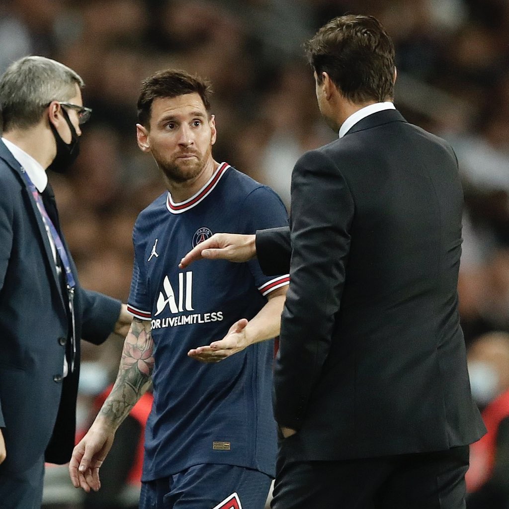 La reacción de Lionel Messi