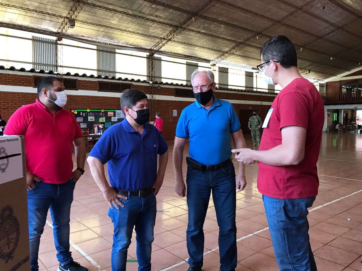 Oscar Alarcón visitó Comandante Andresito