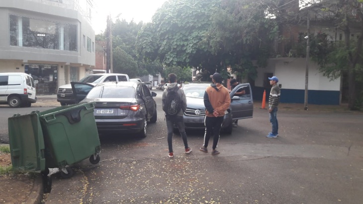 choque entre dos autos