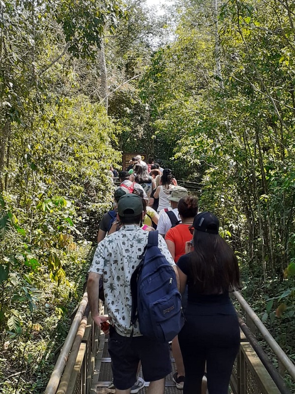 Más de 9.500 visitantes recorrieron las Cataratas del Iguazú este fin de semana