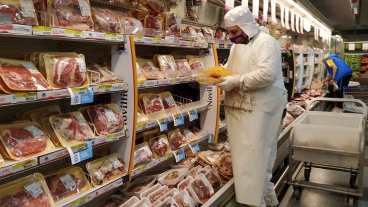 El consumo de carne cayó 5%