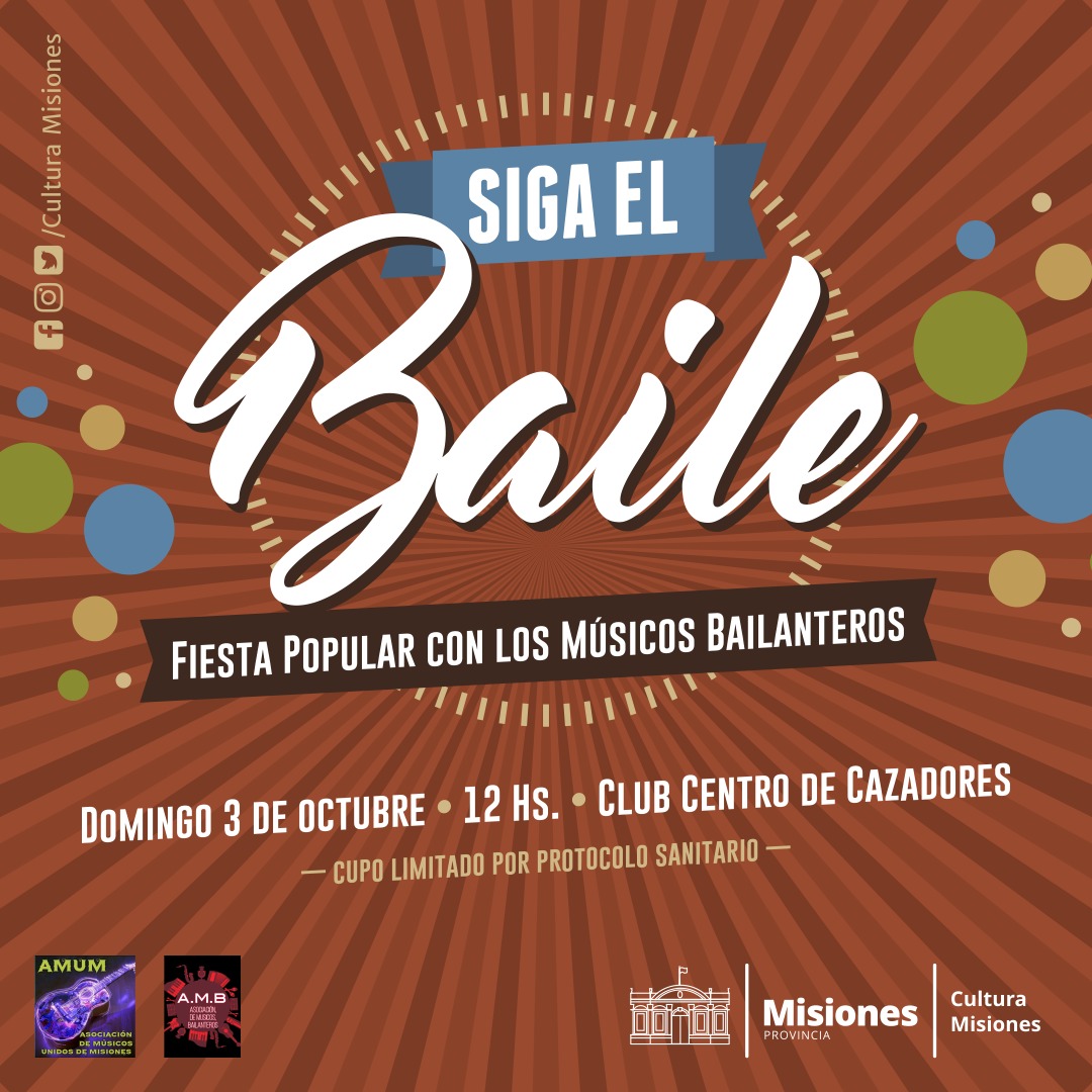 Música y baile en el Centro de Cazadores