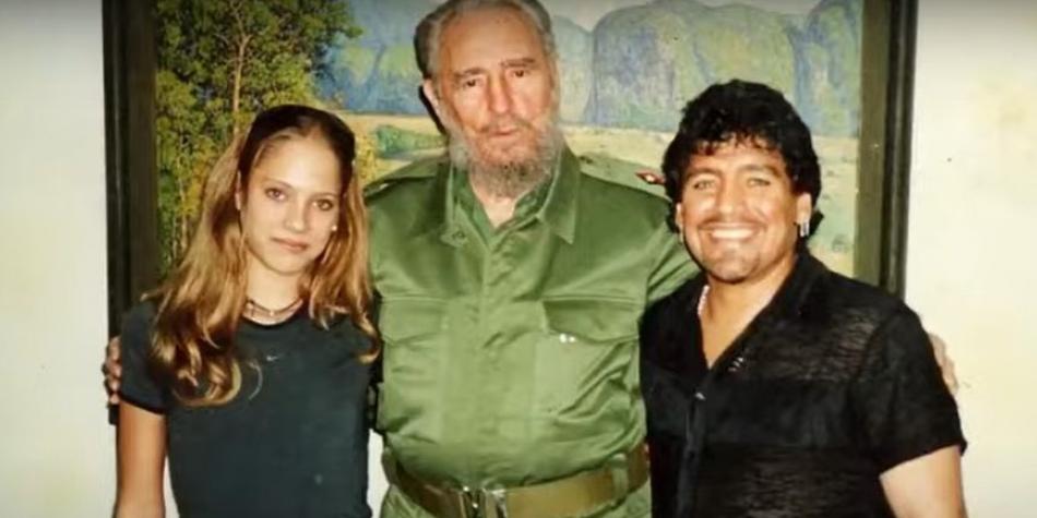 novia cubana menor de edad de Diego Maradona
