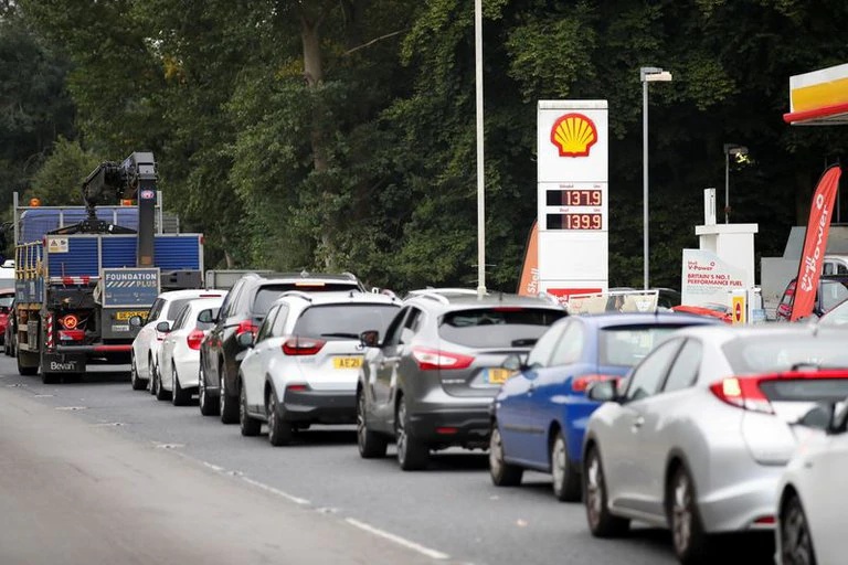 crisis del combustible en el Reino Unido
