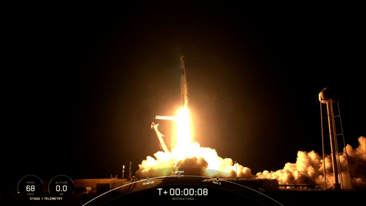 Despegue con éxito de SpaceX