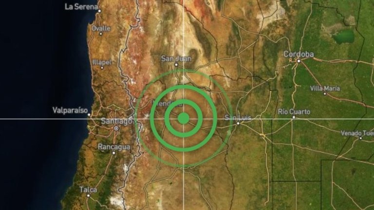 terremoto en Mendoza
