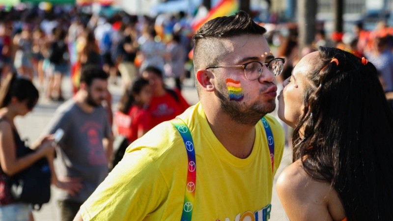 Marcha del Orgullo LGTBIQ+ en Rosario 