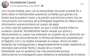 Conmoción en México: encontraron al argentino Daniel Cipolat enterrado en el jardín de su secretaria