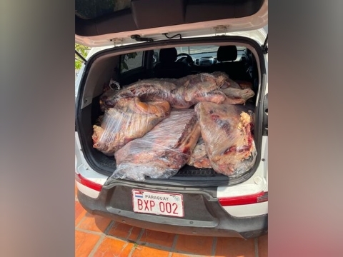 carne argentina de contrabando
