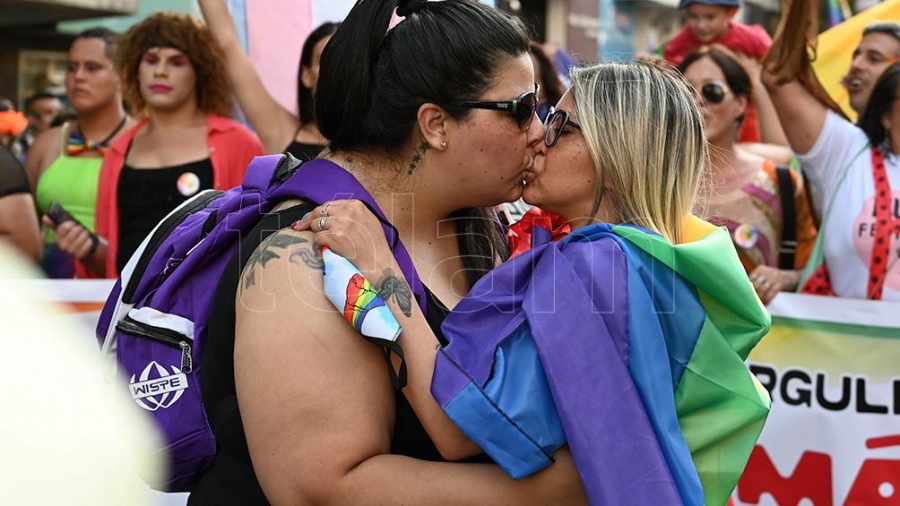 Marcha del Orgullo LGTBIQ+ en Rosario 