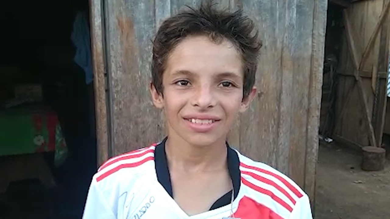 River Plate le cumplió el sueño a un niño