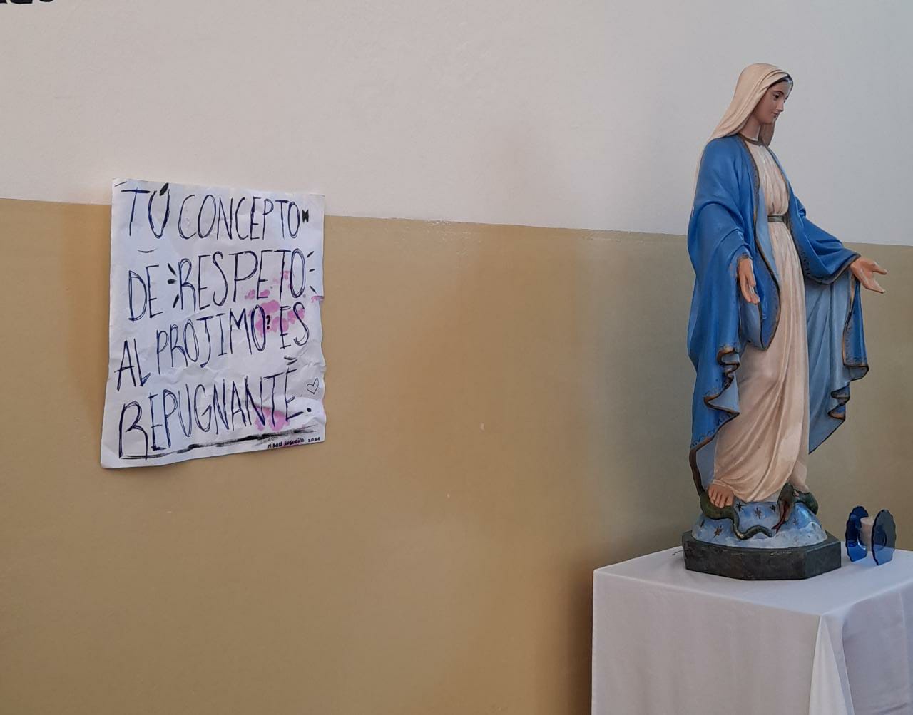 acoso en el colegio Santa María