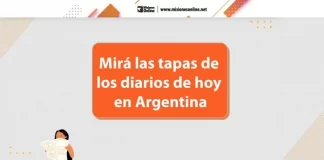 tapas de los diarios de hoy en Argentina