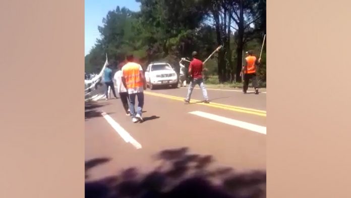 atacaron a un automovilista en Caraguatay