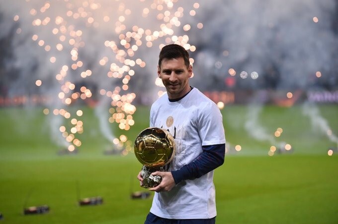Lionel Messi fue homenajeado en el PSG