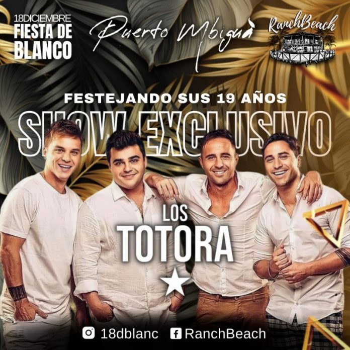 Fiesta de Blanco con el show exclusivo de Los Totora