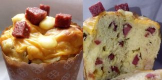 receta del pan dulce con ingredientes salados