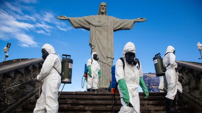 Brasil registra récord de contagios diarios de coronavirus