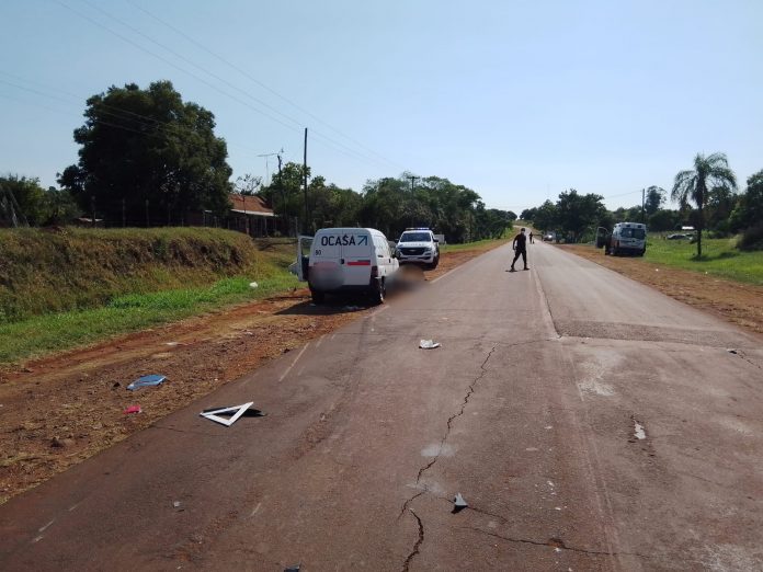 Accidente fatal| Un hombre falleció en siniestro ocurrido en la Ruta Nº2