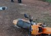 motociclista murió atropellado por un colectivo