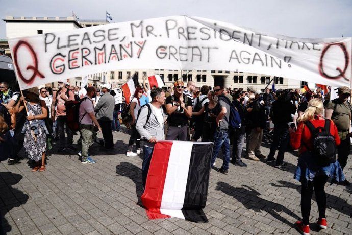 Controversia en Alemania por el uso de un estadio nazi para un acto de grupos antivacunas