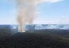 incendio en la Reserva Guaraní