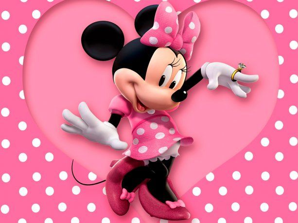 Rayas y Lunares Minnie Mouse Disney 2X Pantalones Cortos de niñas 