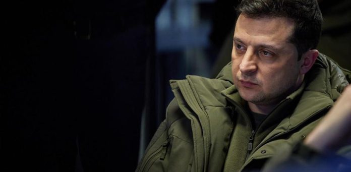 El presidente de Ucrania prometió no dejar su país