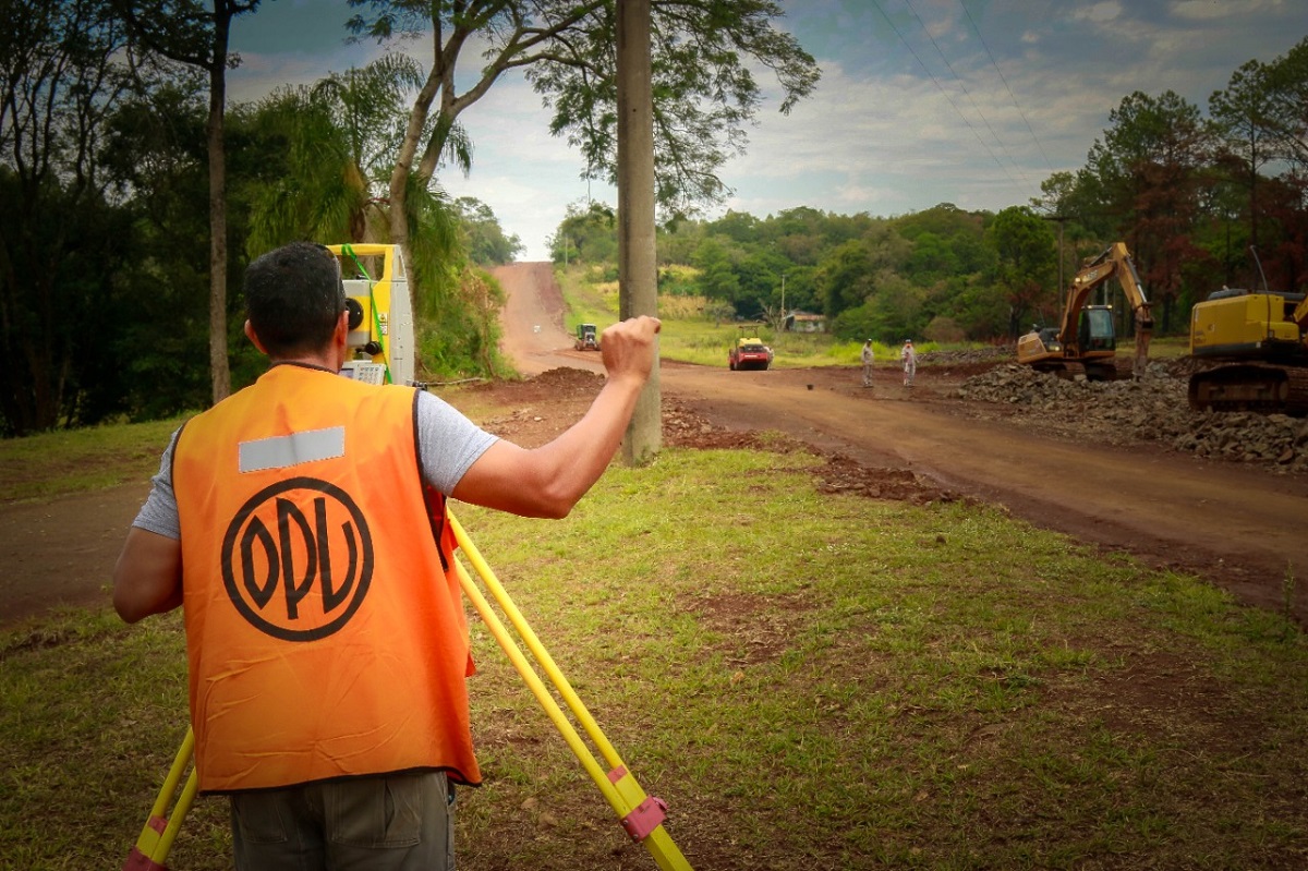 obras viales en almafuerte