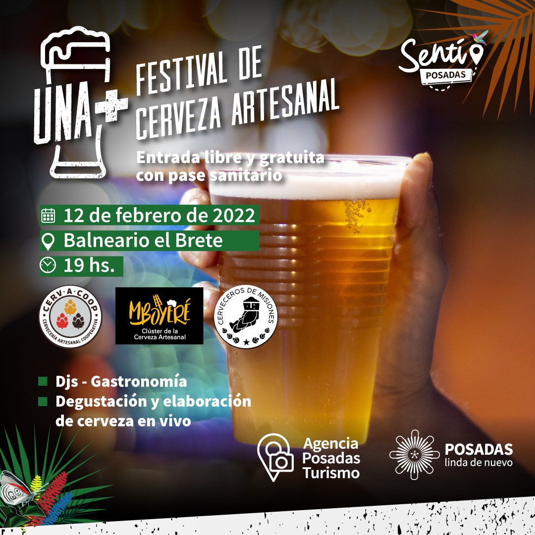 una + cerveza artesanal
