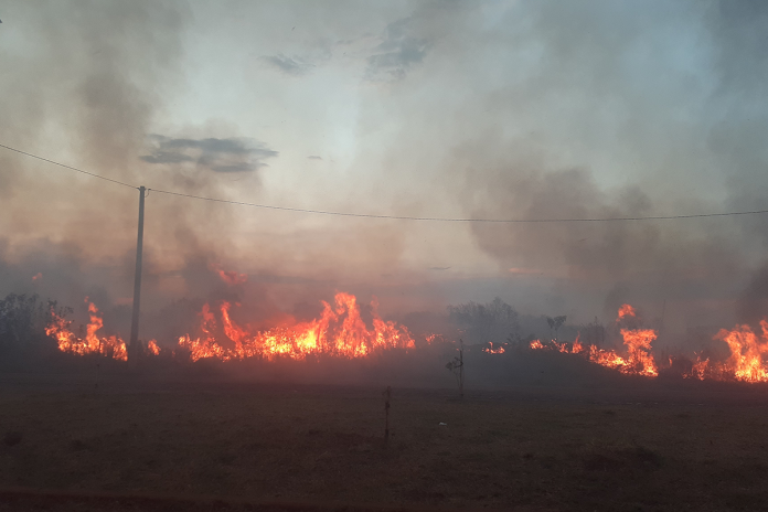 Incendio en Itaembe Guazu