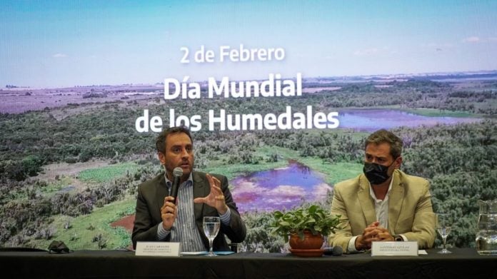 Juan Cabandié anunció la elaboración de un nuevo proyecto de Ley de Humedales: “Nos comprometemos a asumir esa responsabilidad”