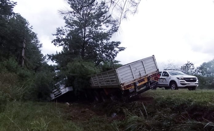 camion despisto en santo pipo