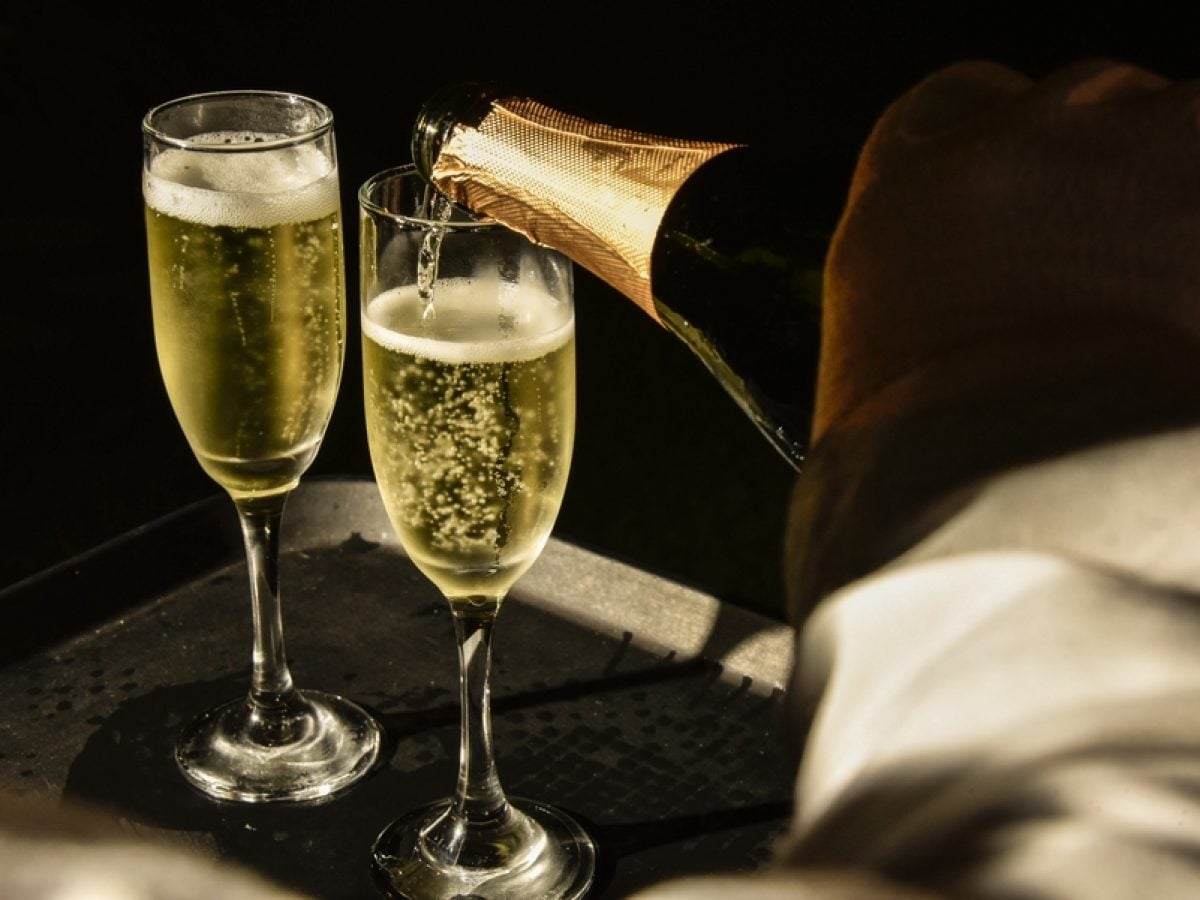 champagne adulterado