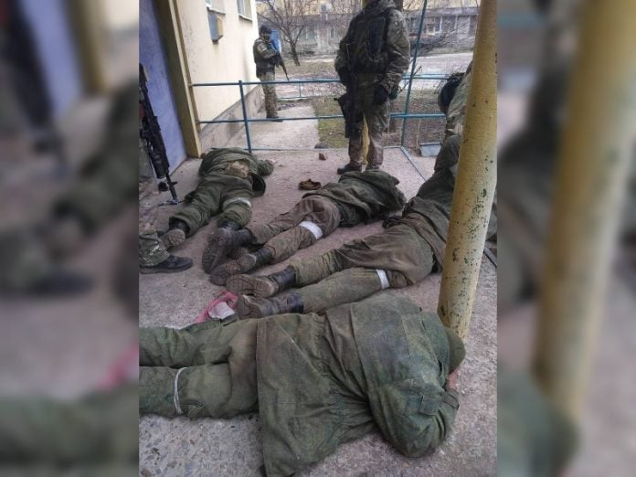 Ucrania capturó a soldados rusos