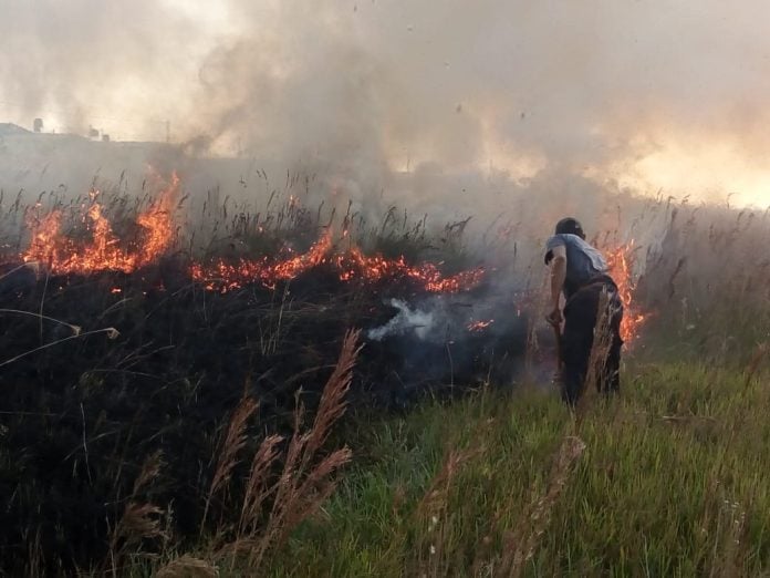 riesgo de incendio incendios en Misiones