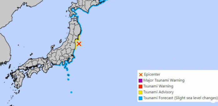 terremoto sacude el norte de Japón