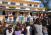 El presidente Alberto Fernández visitó las nuevas instalaciones de un Hogar para chicos en guarda judicial, en Punta Indio