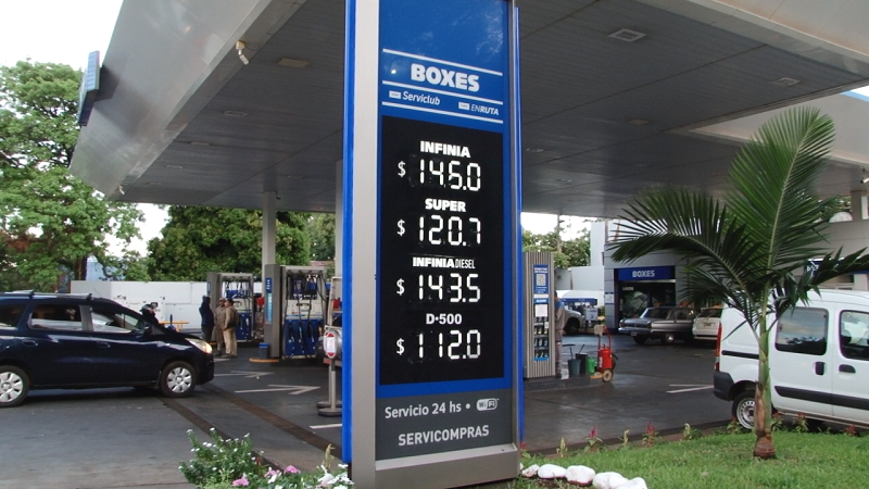 precio del combustible