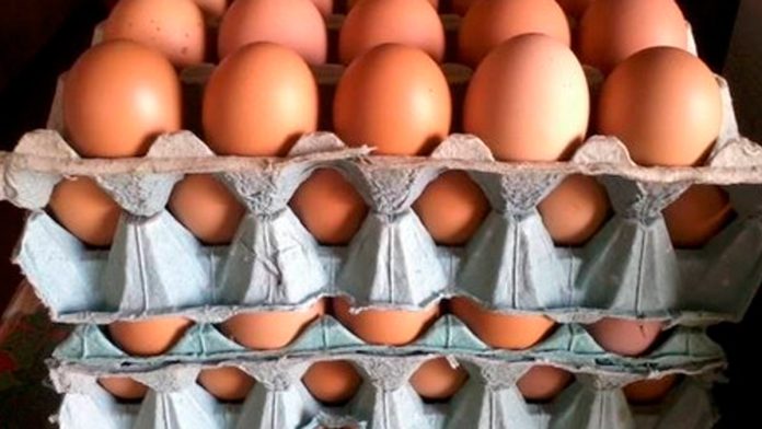 El precio de los huevos se disparó y la docena cuesta más de $250