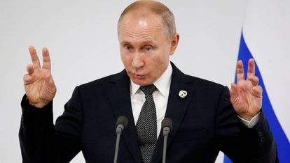 aprobación popular de Putin en Rusia