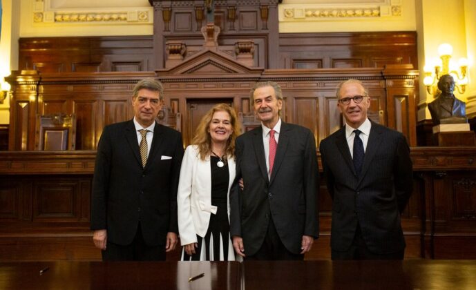 Rosanna P&iacute;a Venchiarutti disert&oacute; ante la Corte Suprema de Justicia de la Naci&oacute;n y sus pares de todo el pa&iacute;s