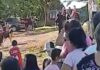gresca entre hinchadas tras un partido de fútbol