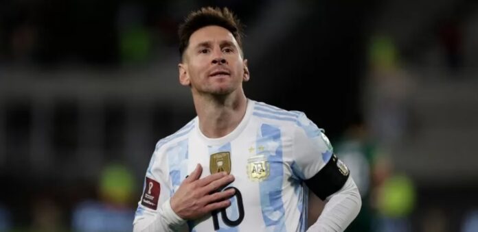 camiseta de Argentina en el Mundial
