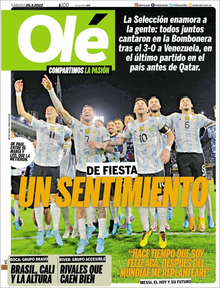 los diarios de hoy en Argentina