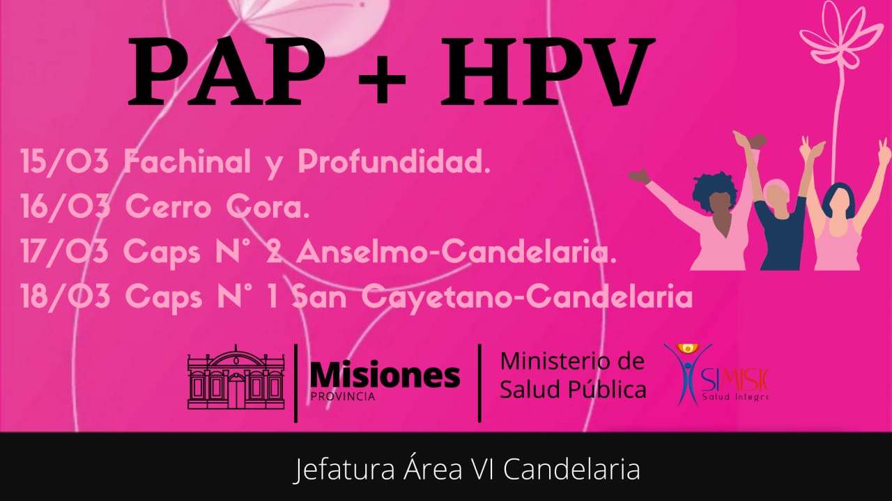 Operativos de PAP y HPV